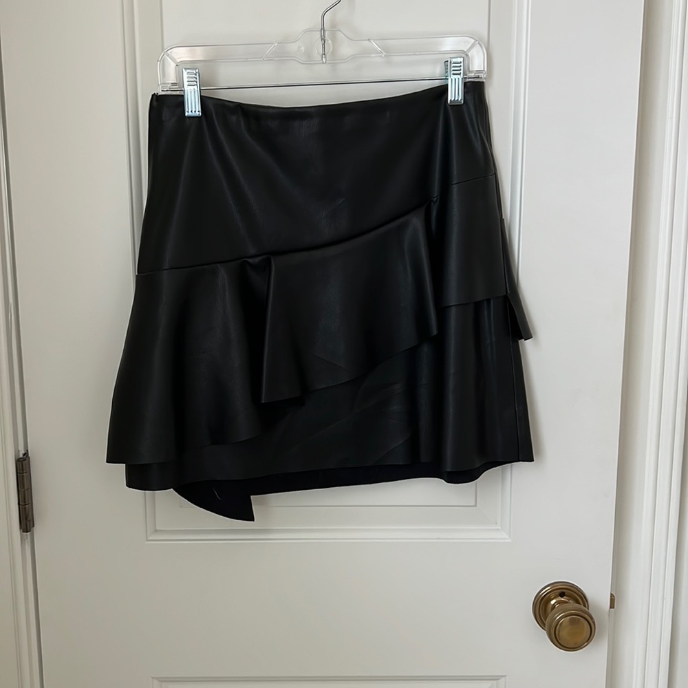 Leather skirt